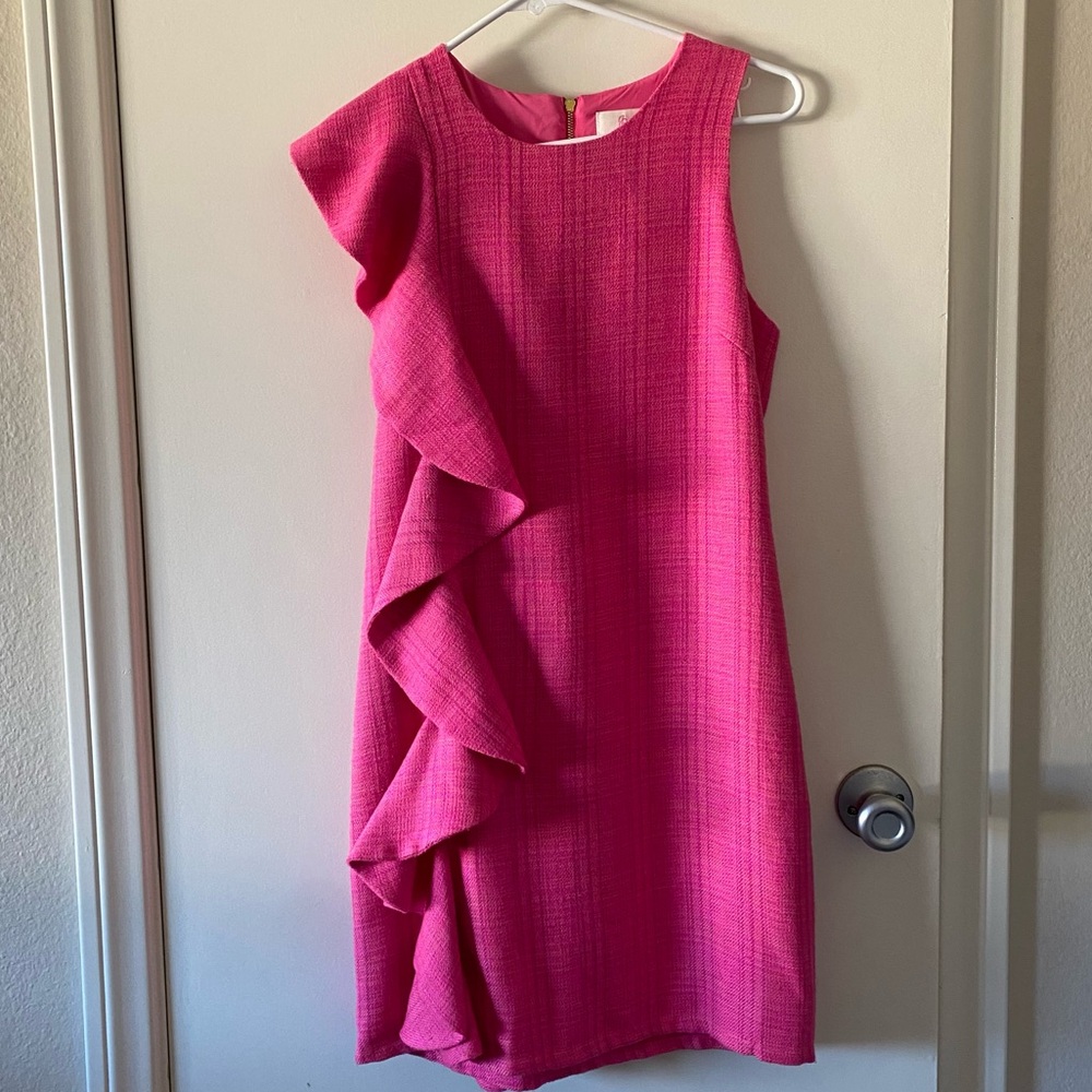 JB by Julie Brown Tweed Ruffle Dress, 2